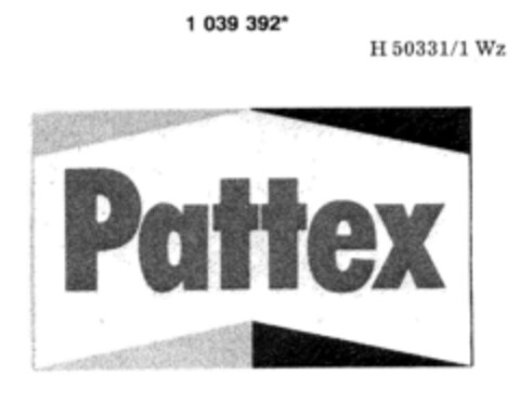 Pattex Logo (DPMA, 14.08.1982)