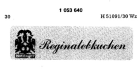 Reginalebkuchen Logo (DPMA, 12.02.1983)