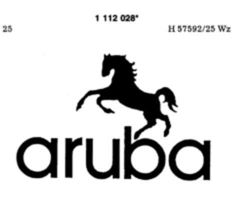 aruba Logo (DPMA, 03/31/1987)