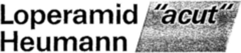 Loperamid Heumann "acut" Logo (DPMA, 09.11.1992)
