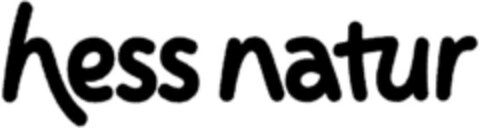 hess natur Logo (DPMA, 27.03.1993)