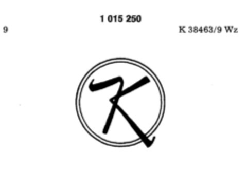 K Logo (DPMA, 21.04.1977)