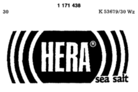 HERA  sea salt Logo (DPMA, 26.11.1988)