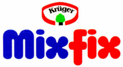 Krüger Mixfix Logo (DPMA, 04/10/1991)