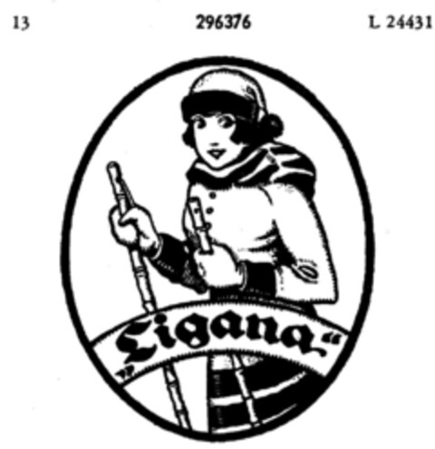 "Ligana" Logo (DPMA, 06/12/1922)