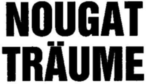 NOUGAT TRÄUME Logo (DPMA, 21.07.1988)