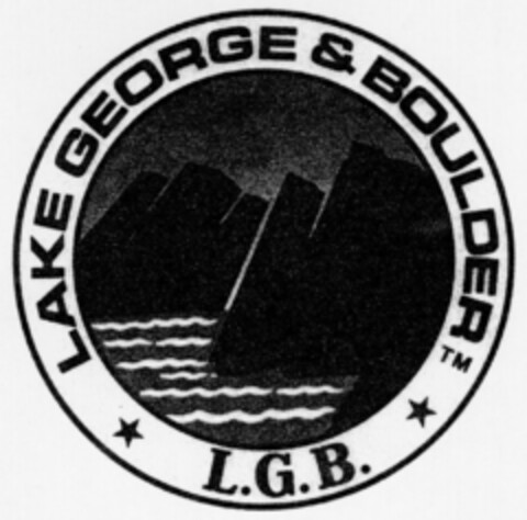 LAKE GEORGE&BOULDER Logo (DPMA, 30.06.1990)