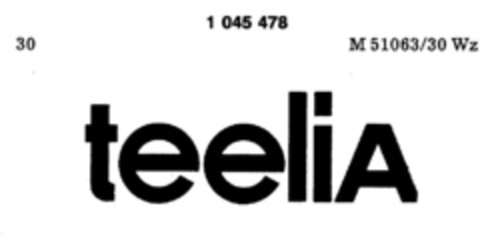 teeliA Logo (DPMA, 26.02.1982)