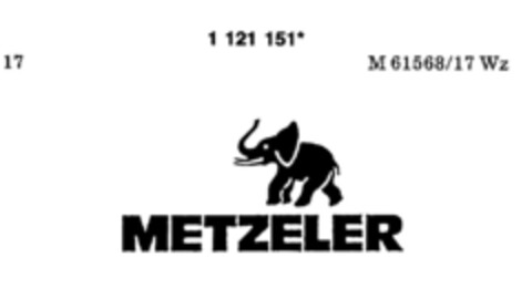 METZELER Logo (DPMA, 13.10.1987)