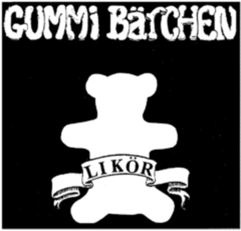 GUMMI BÄRCHEN LIKÖR Logo (DPMA, 22.04.1991)