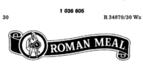 ROMAN MEAL Logo (DPMA, 08.02.1978)