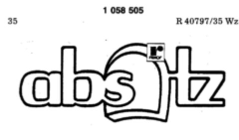 absatz Logo (DPMA, 28.02.1983)