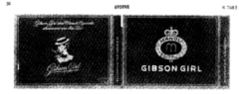 GIBSON GIRL Logo (DPMA, 18.03.1955)