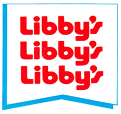 Libby`s Libby`s Libby`s Logo (DPMA, 02.04.1979)