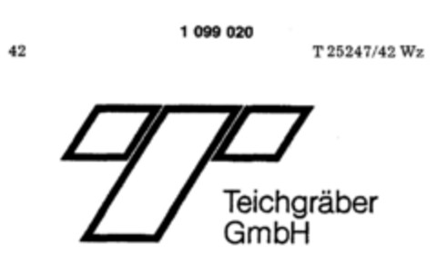 Teichgräber GmbH Logo (DPMA, 23.01.1986)