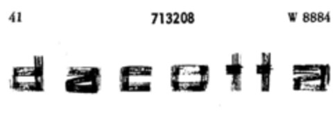 dacotta Logo (DPMA, 07/23/1957)