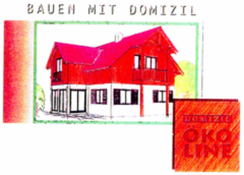 Bauen mit Domizil Domizil ÖKO-LINE Logo (DPMA, 09/21/2000)