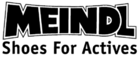 MEINDL Shoes For Actives Logo (DPMA, 15.01.2001)