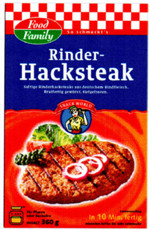 Food Family Rinder-Hacksteak Logo (DPMA, 17.03.2001)