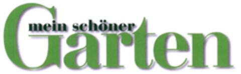 mein schöner Garten Logo (DPMA, 08/20/2008)