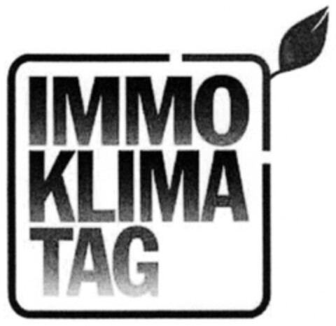 IMMO KLIMA TAG Logo (DPMA, 23.12.2009)