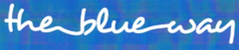 the blue way Logo (DPMA, 02.09.2011)