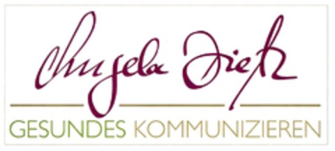 Angela Dietz GESUNDES KOMMUNIZIEREN Logo (DPMA, 11/02/2012)