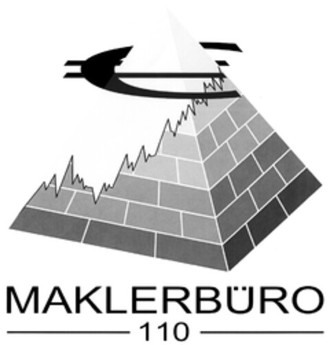 MAKLERBÜRO 110 Logo (DPMA, 03.04.2013)