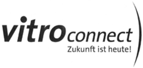 vitroconnect Zukunft ist heute! Logo (DPMA, 31.01.2014)