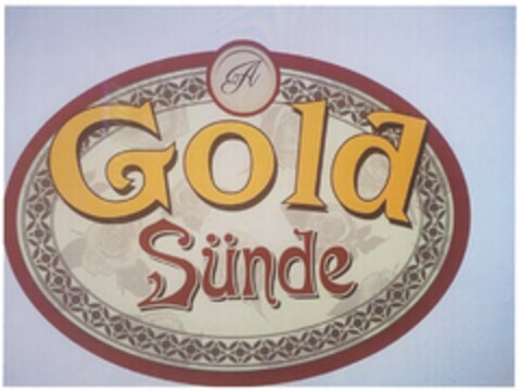 Gold Sünde Logo (DPMA, 10/31/2014)