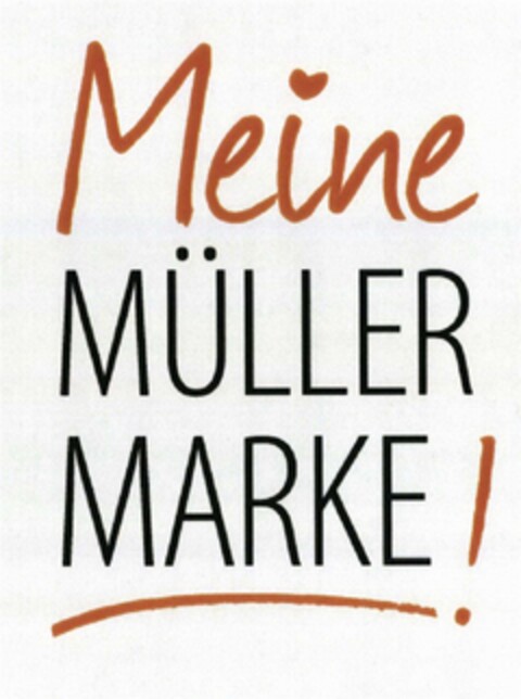 Meine MÜLLER MARKE! Logo (DPMA, 28.02.2015)