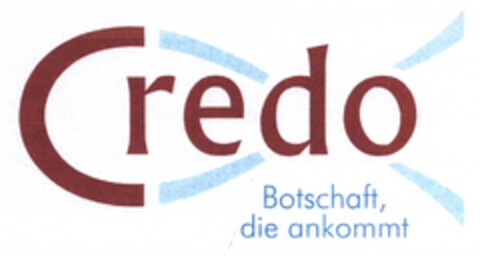 Credo Botschaft, die ankommt Logo (DPMA, 02.06.2015)