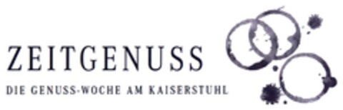 Zeitgenuss Die Genuss-Woche am Kaiserstuhl Logo (DPMA, 01.07.2016)