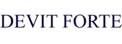 DEVIT FORTE Logo (DPMA, 11.04.2016)