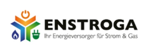 ENSTROGA Ihr Energieversorger für Strom & Gas Logo (DPMA, 08.09.2016)