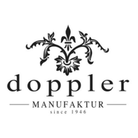 doppler MANUFAKTUR since 1946 Logo (DPMA, 08.08.2017)