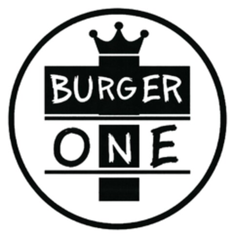 BURGER ONE Logo (DPMA, 22.05.2018)