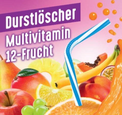 Durstlöscher Multivitamin 12-Frucht Logo (DPMA, 30.04.2019)