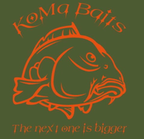 KoMa Baits The next one is bigger Logo (DPMA, 29.12.2020)