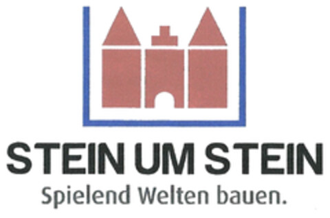 STEIN UM STEIN Spielend Welten bauen. Logo (DPMA, 10.11.2022)