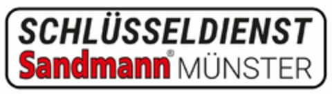 SCHLÜSSELDIENST Sandmann MÜNSTER Logo (DPMA, 30.05.2022)