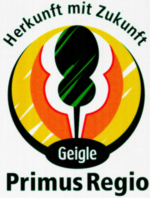 Herkunft mit Zukunft Geigle Primus Regio Logo (DPMA, 28.06.2002)