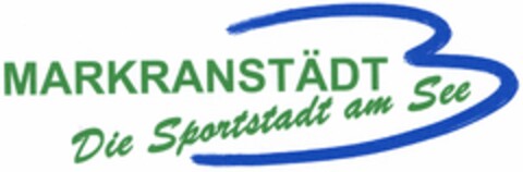 MARKRANSTÄDT Die Sportstadt am See Logo (DPMA, 04/17/2003)