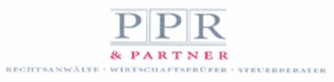 PPR & PARTNER Logo (DPMA, 06/26/2003)