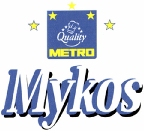 Quality METRO Mykos Logo (DPMA, 28.12.2004)