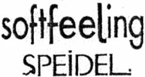 softfeeling SPEIDEL Logo (DPMA, 08.04.2005)