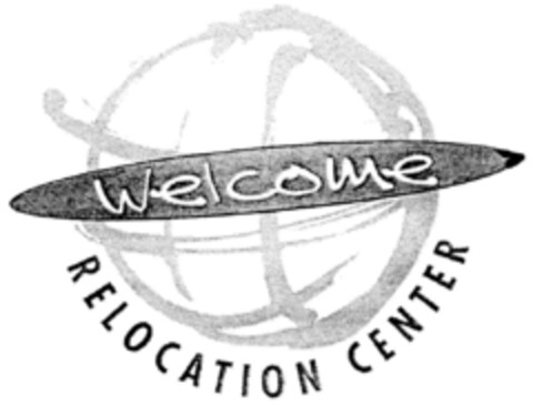 Welcome RELOCATION CENTER Logo (DPMA, 01.03.1996)