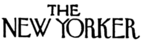 THE NEW YORKER Logo (DPMA, 08.04.1998)