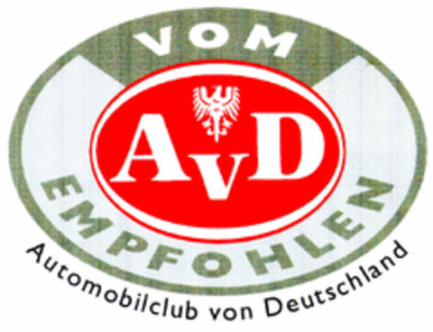 VOM AvD EMPFOHLEN Logo (DPMA, 26.06.1998)