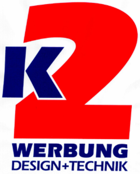 K2 WERBUNG DESIGN+TECHNIK Logo (DPMA, 30.09.1999)